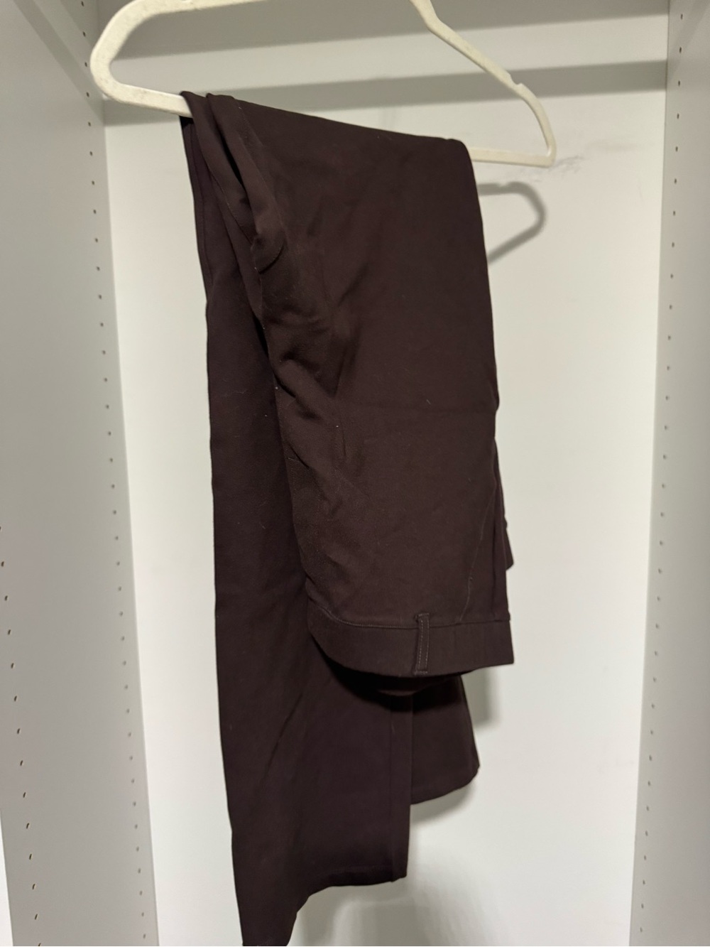 Quince Ultrastretch Ponte Espresso Pants size L